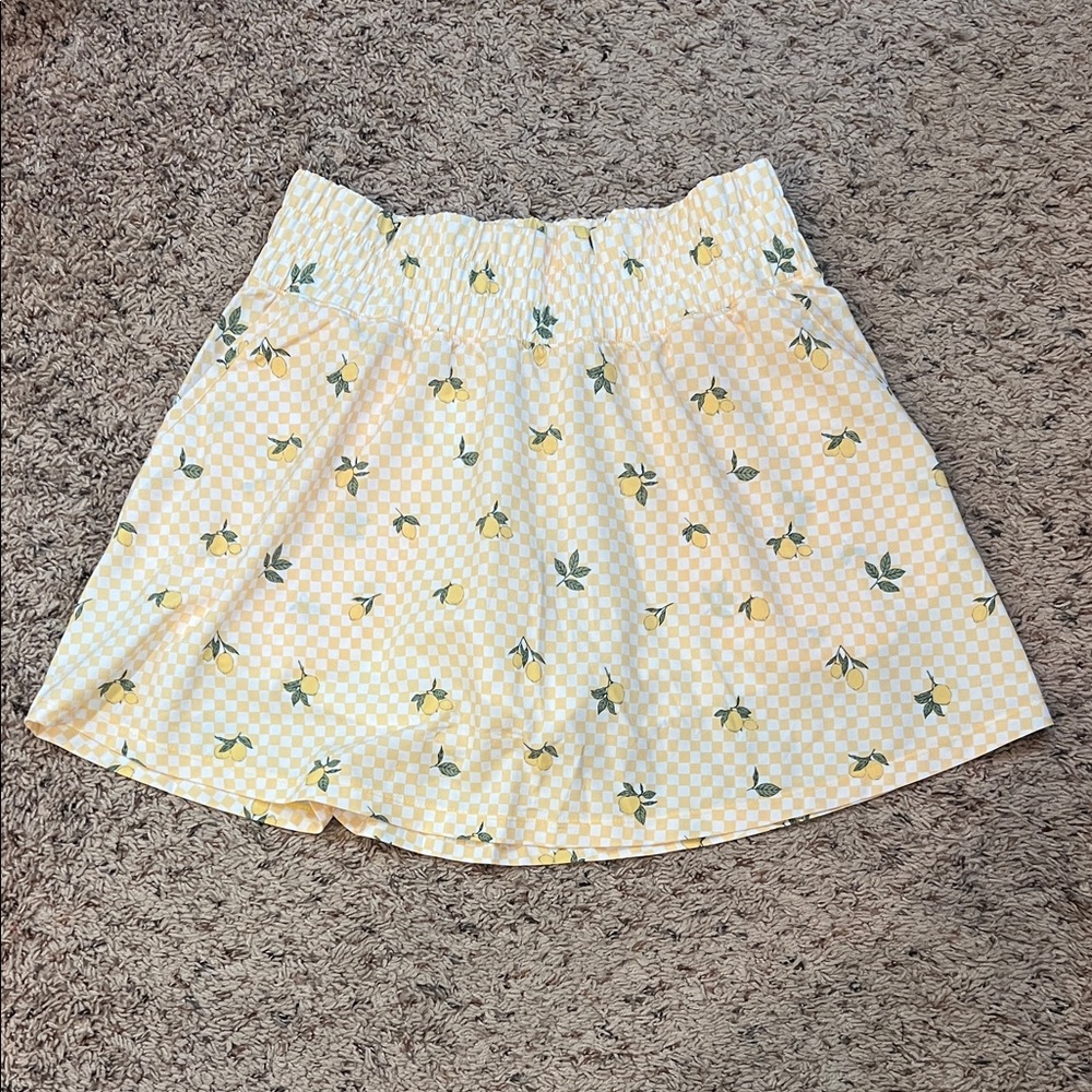 Puma Women’s Sandy Printed Golf Skort - Lemons
